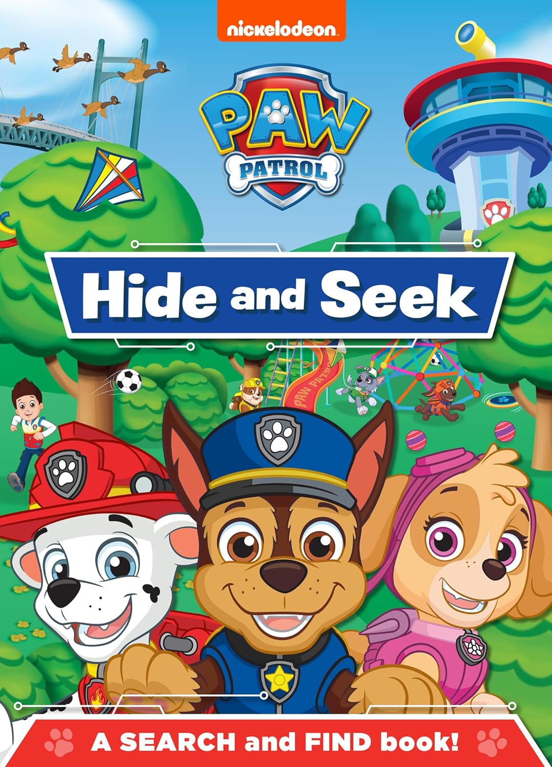 PAW Patrol Hide and Seek: A Search and Find Book: New for 2025! A search & find activity book perfect for young children and fans of the popular TV show aged 2, 3, 4, 5 and up!