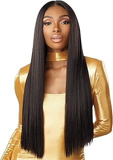 Sensationnel Butta lace front wigs - butta unit 45 glueless extra wide 5 inch deep part synthetic wig preplucked hairline hd lace - Buttalace unit 45 (613 BLONDE)