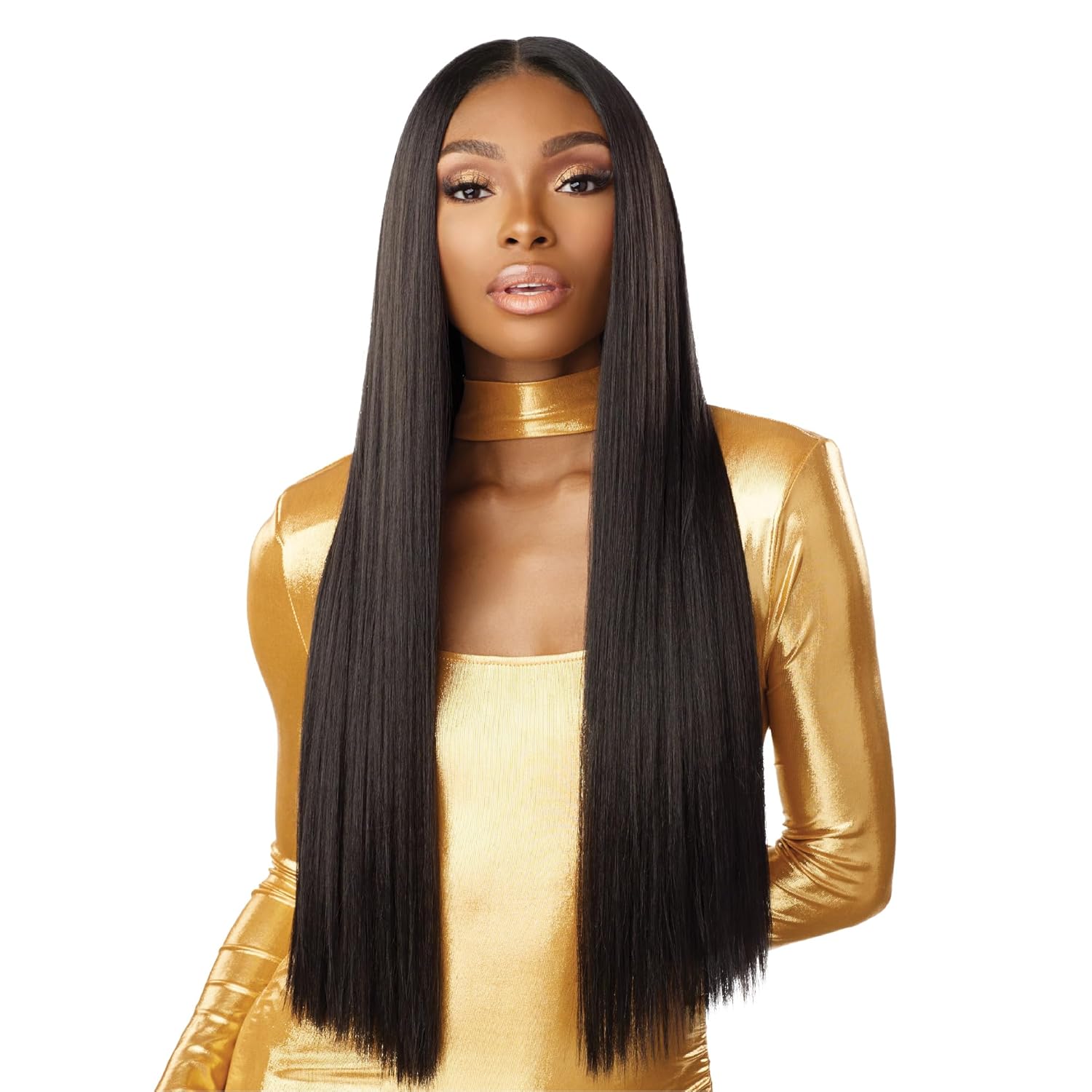 Sensationnel Butta lace front wigs - butta unit 45 glueless extra wide 5 inch deep part synthetic wig preplucked hairline hd lace - Buttalace unit 45 (613 BLONDE)