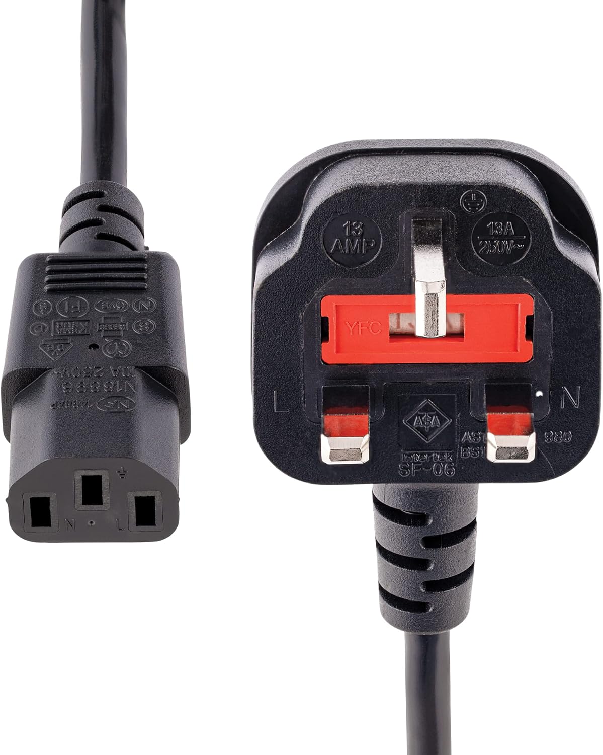 Oxiiert AC Power Cord for SoftGym Vibration Plate Exercise Machine Whole Body Workout Vibration Platform,Waver Vibration Plate for Home Fitness Power Supply Cord Cable