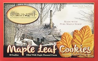 Butternut Mountain Farm Maple Leaf Cookies (Pack 2)