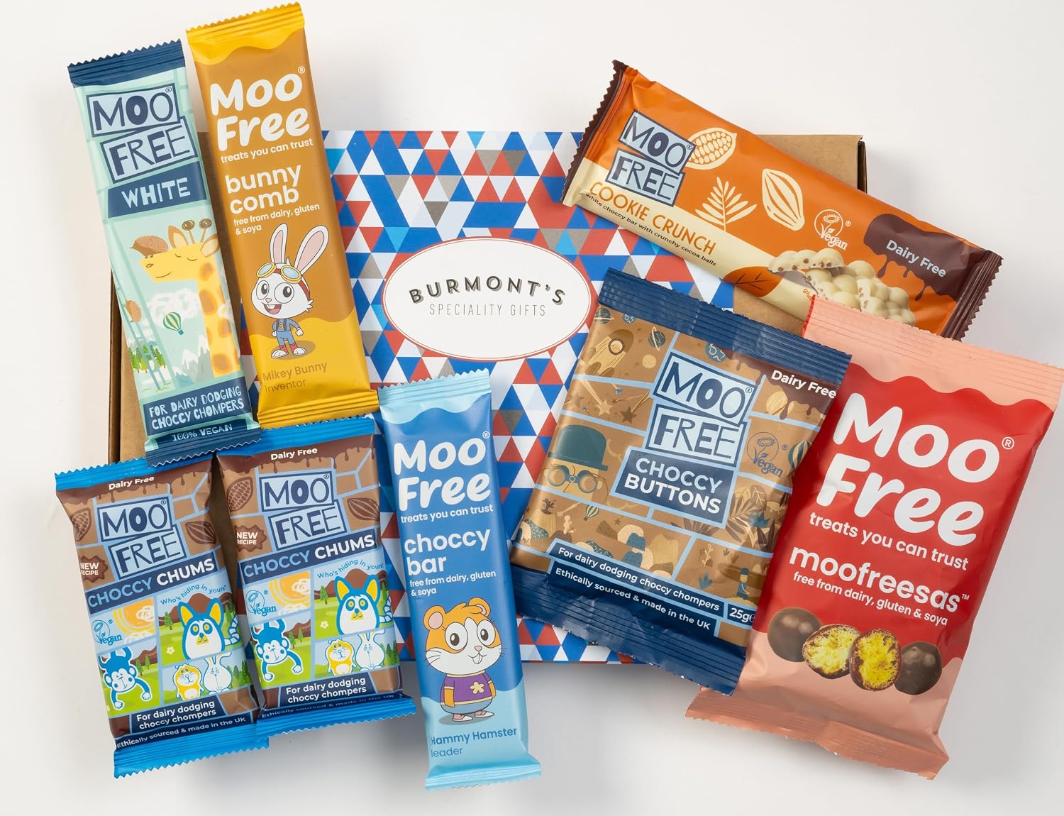 Moo Free Chocolate Selection Gift Box - Dairy Free, Gluten Free & Vegan