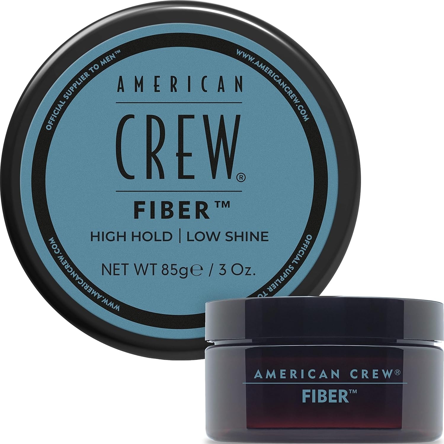 AMERICAN CREW Men's Hair Fiber, Like Hair Gel with High Hold & Low Shine, 3 oz
