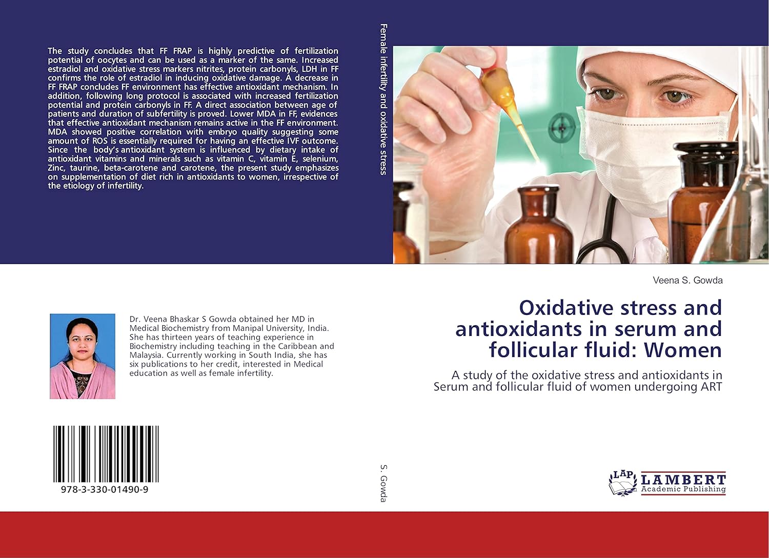 Oxidative stress and antioxidants in serum and follicular fluid: Women: A study of the oxidative stress and antioxidants in Serum and follicular fluid of women undergoing ART