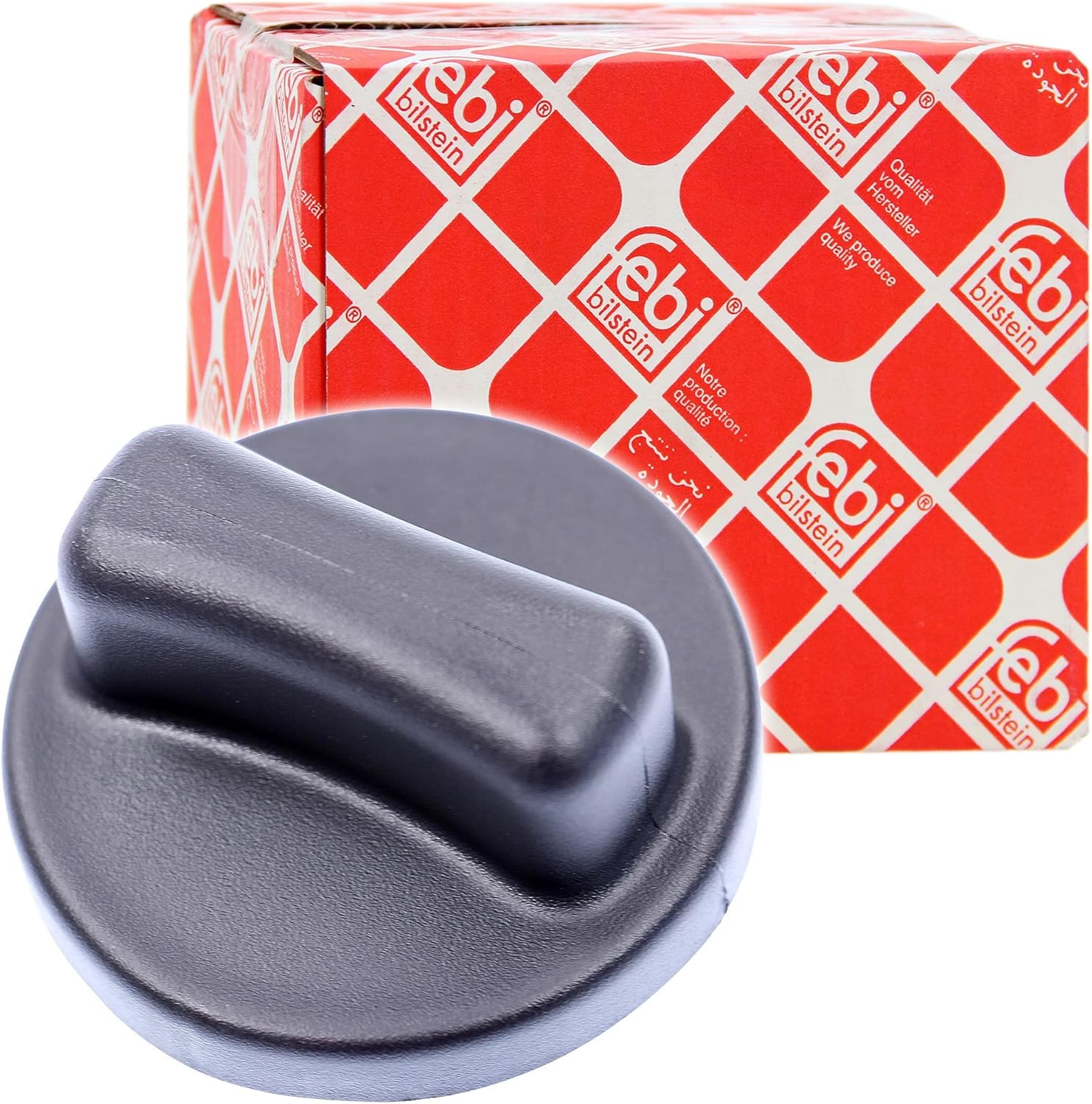 febi bilstein 04102 Fuel Filler Cap, 1 unit, black|brown|grey