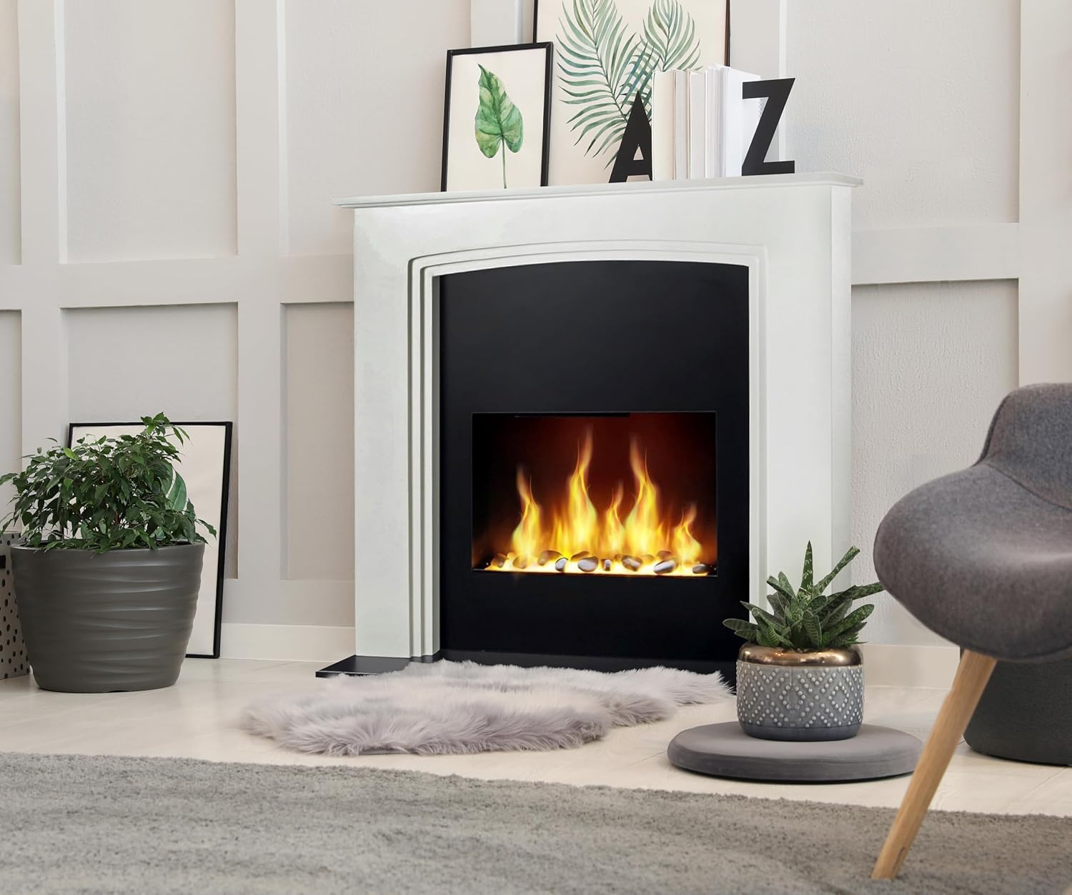 Chemin’arte – Manhattan – Electric Fireplace 2000W