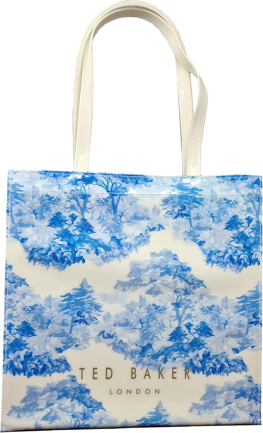 Ted Baker Womens Large Roxicon Romantic Large Printed Icon Bag in White