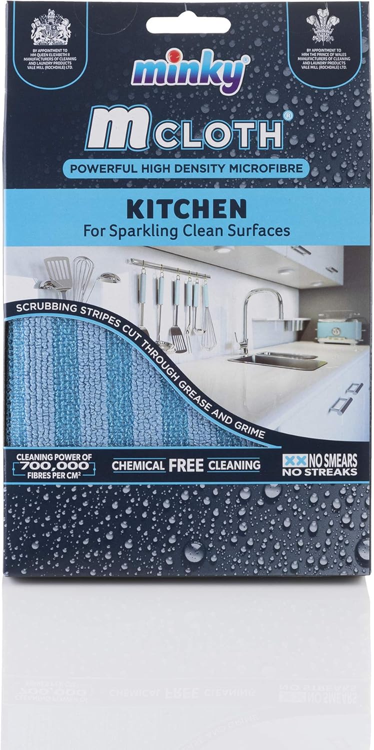 Minky cleaning M cloth (microfibre) fabric kitchen