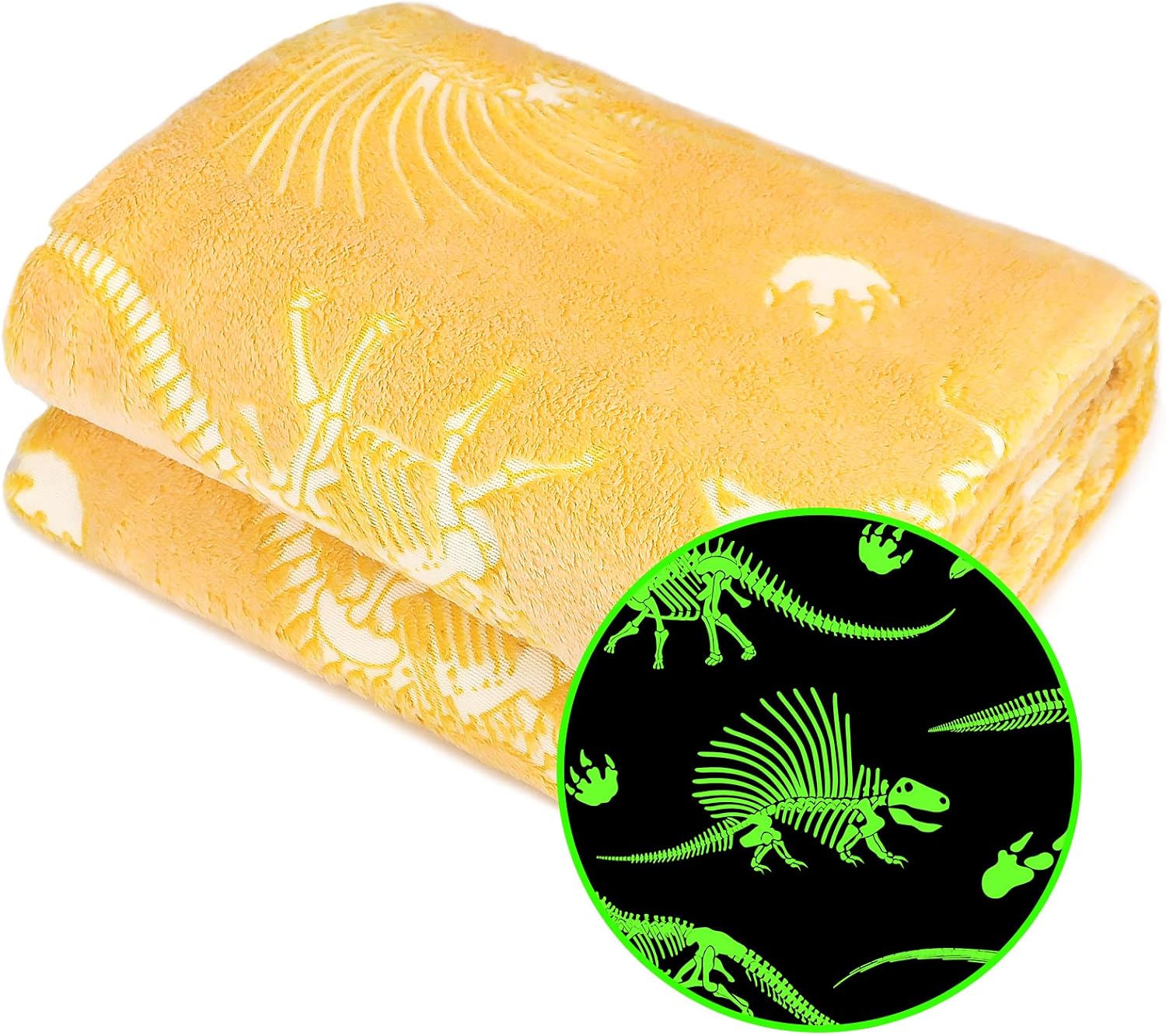 Soft Blanket Dinosaur Fleece Blankets Kids Dinosaur Gifts for Boys 50"x60"