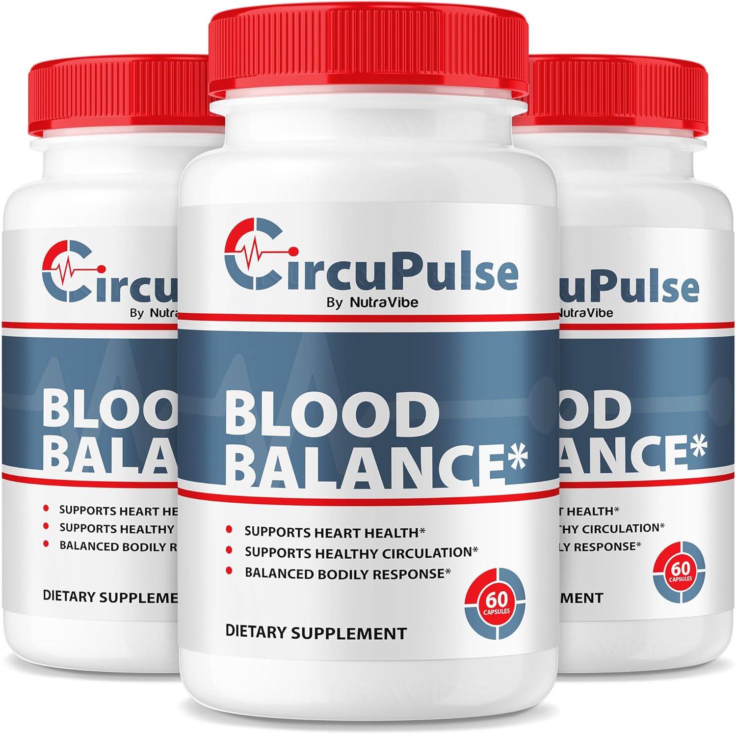 (3 Pack) CircuPulse – Official Circulation & Energy Support Formula for Balance & Stable Levels | Easy-to-Take Pills, Gentle and Plant-Based, Official Reviews (180 Capsules)