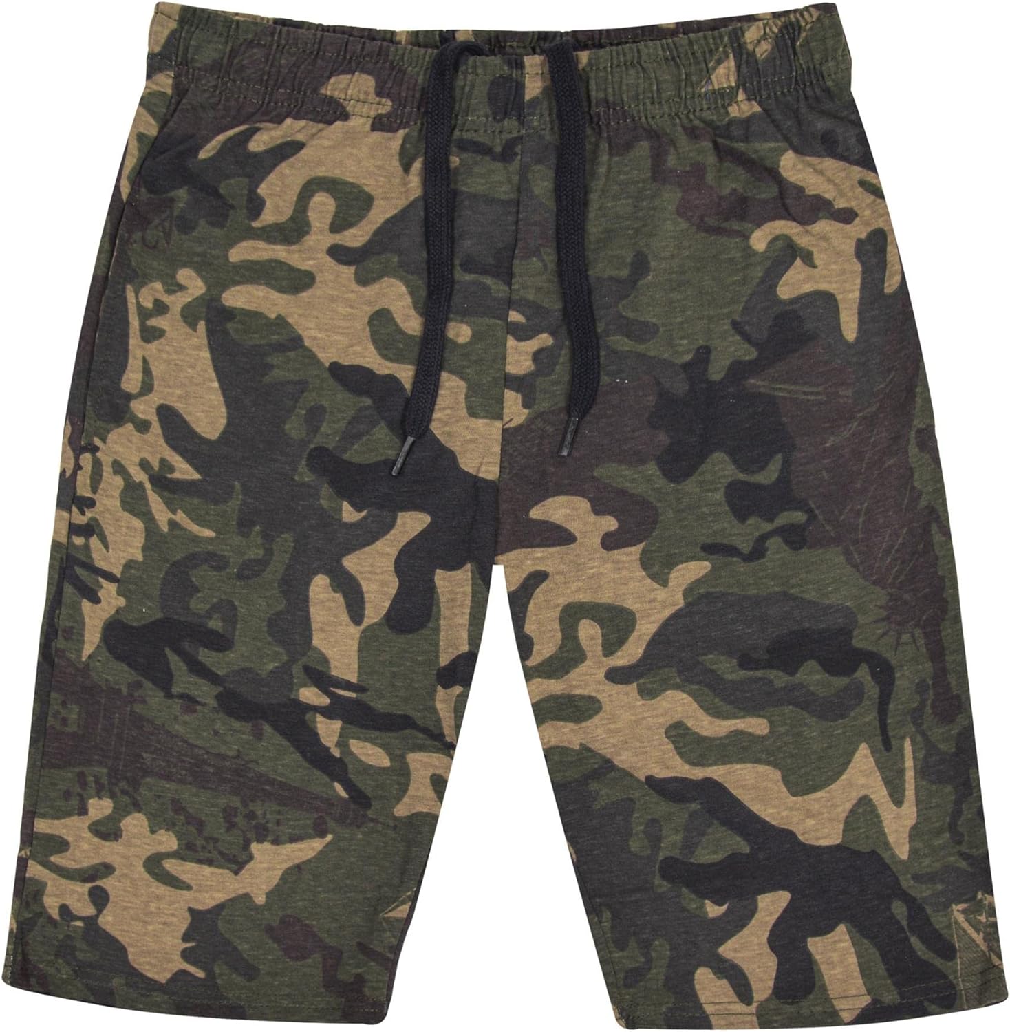 A2Z 4 Kids Boys Cotton Stretch Black Shorts 5-13 Years Casual Summer Cool Lightweight Pants for Indoor Outdoor Occasions Knee Length 13 Years