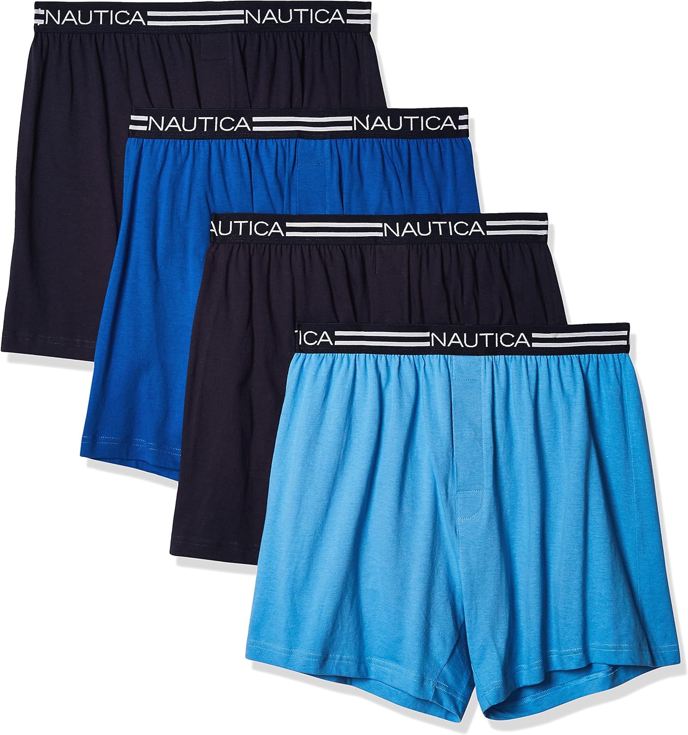 Nautica mens Classic Cotton Loose Knit Boxer