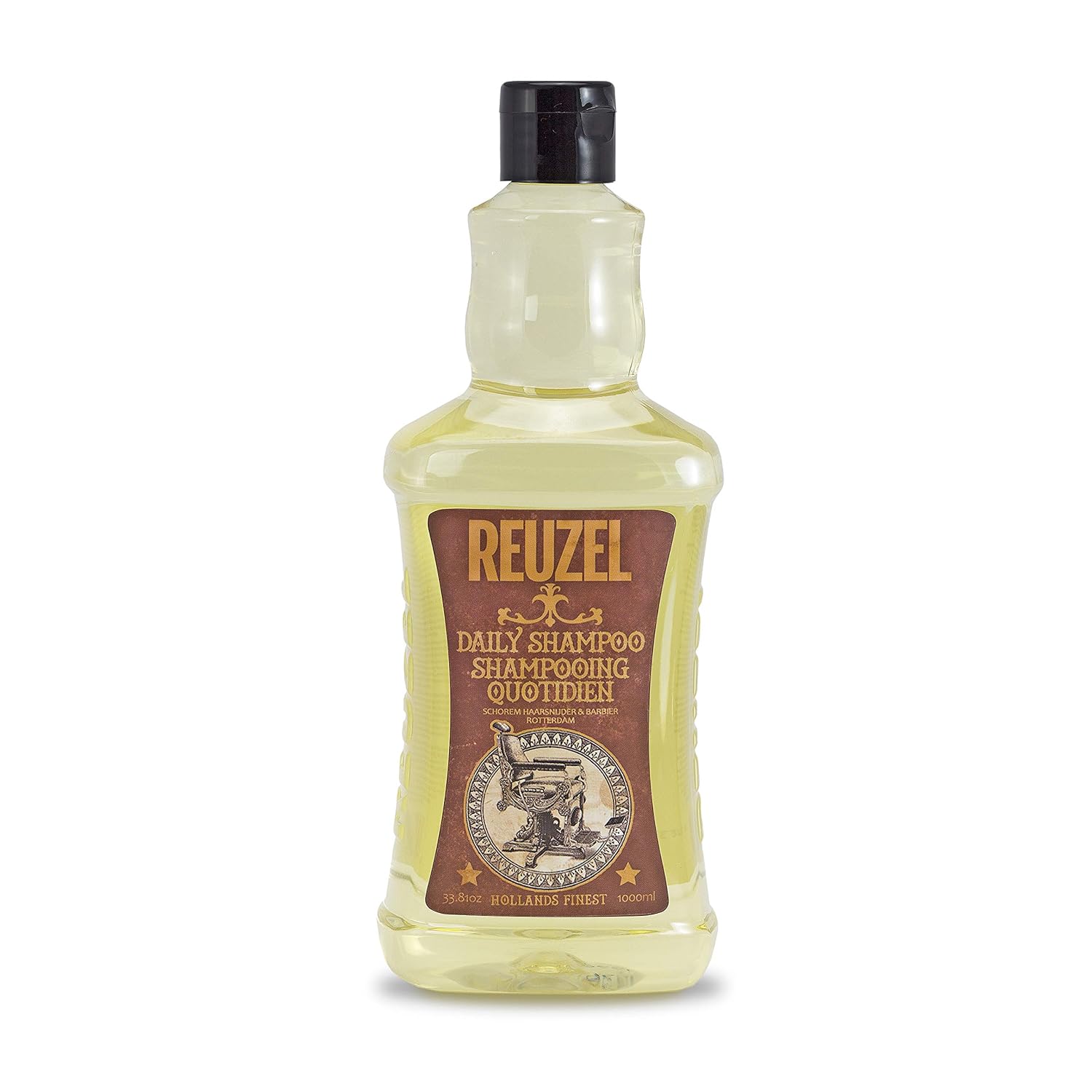 Reuzel Daily Shampoo - Cleanses Hair And Scalp - Ideal For All Hair Types And Frequent Use - Balanced For Excellent Degreasing And Cleansing Without Over Drying - With T4 Tonic Blend
