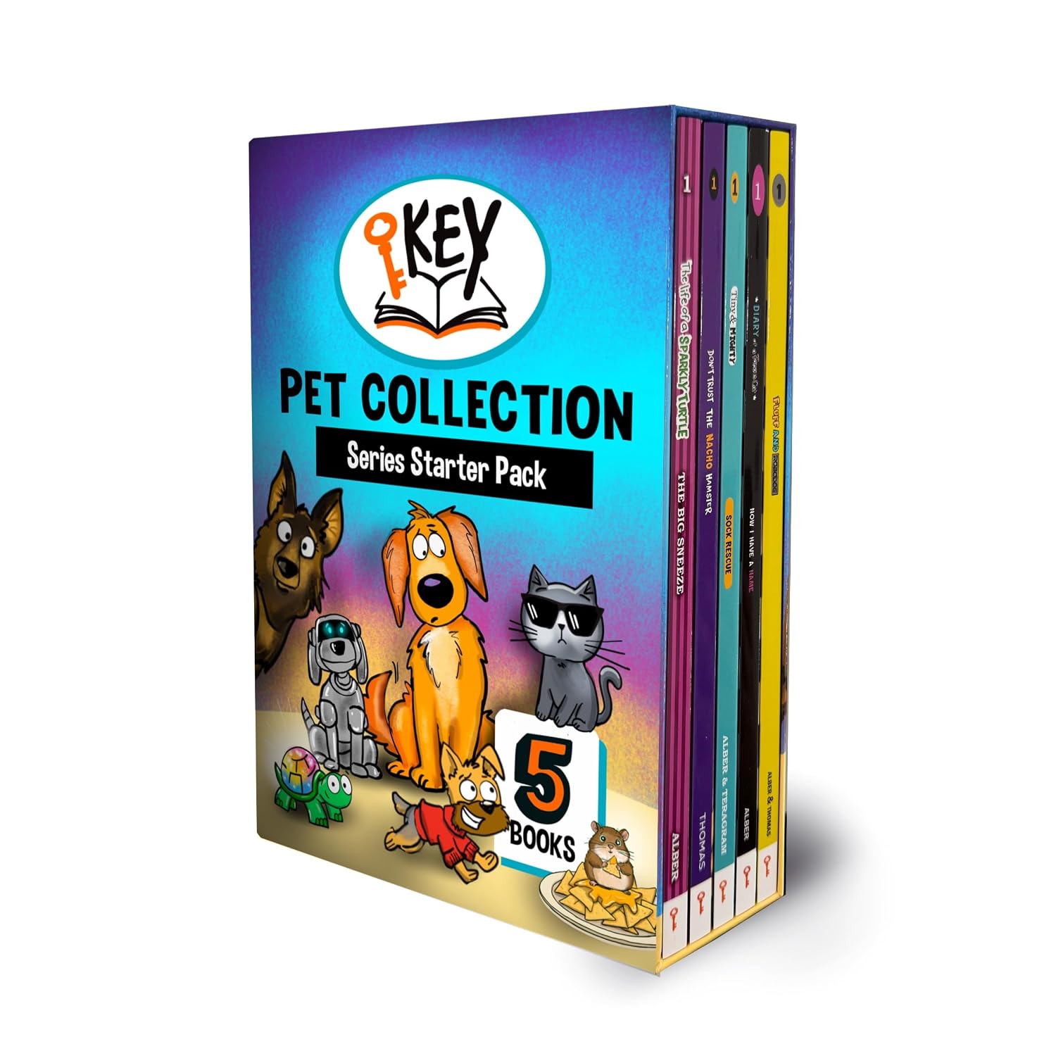 Key Chapter Books Pet Collection: Series Starter Pack (5 Books)