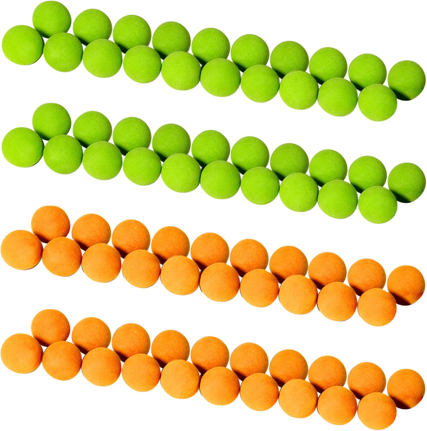GoSports Official Foam Fire Blasters - 2 Pack Toy Blasters & Replacement Bullet Balls – Fun for Accuracy Games and GoSports Foam Fire Shooting Games