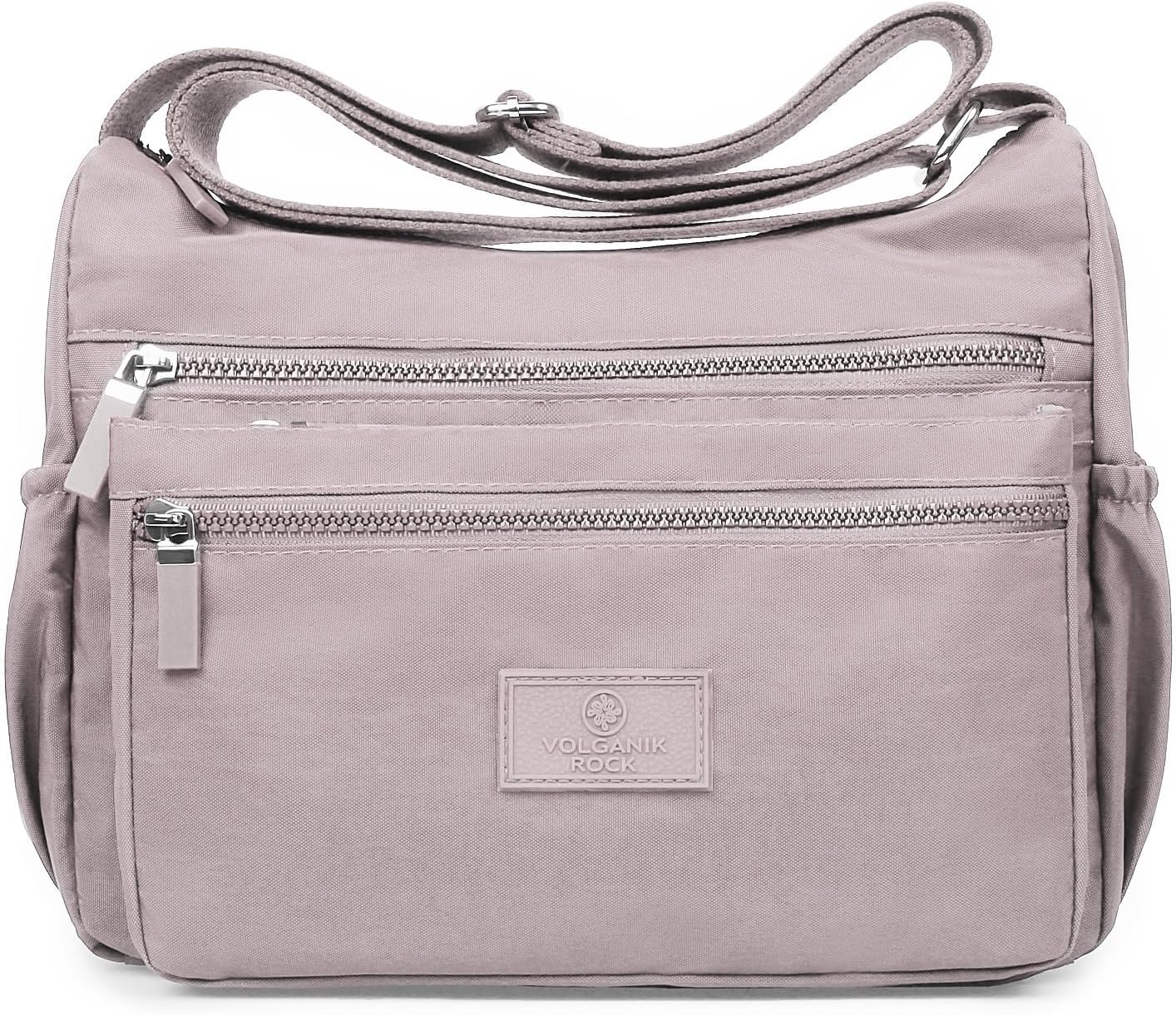 VOLGANIK ROCK Women's Cross-Body Bags - Lightweight & Water Resistant Medium Size Handbags for Everyday & Travel