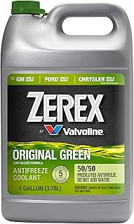 Zerex Original Green Low Silicate 50/50 Prediluted Ready-to-Use Antifreeze/Coolant 1 GA