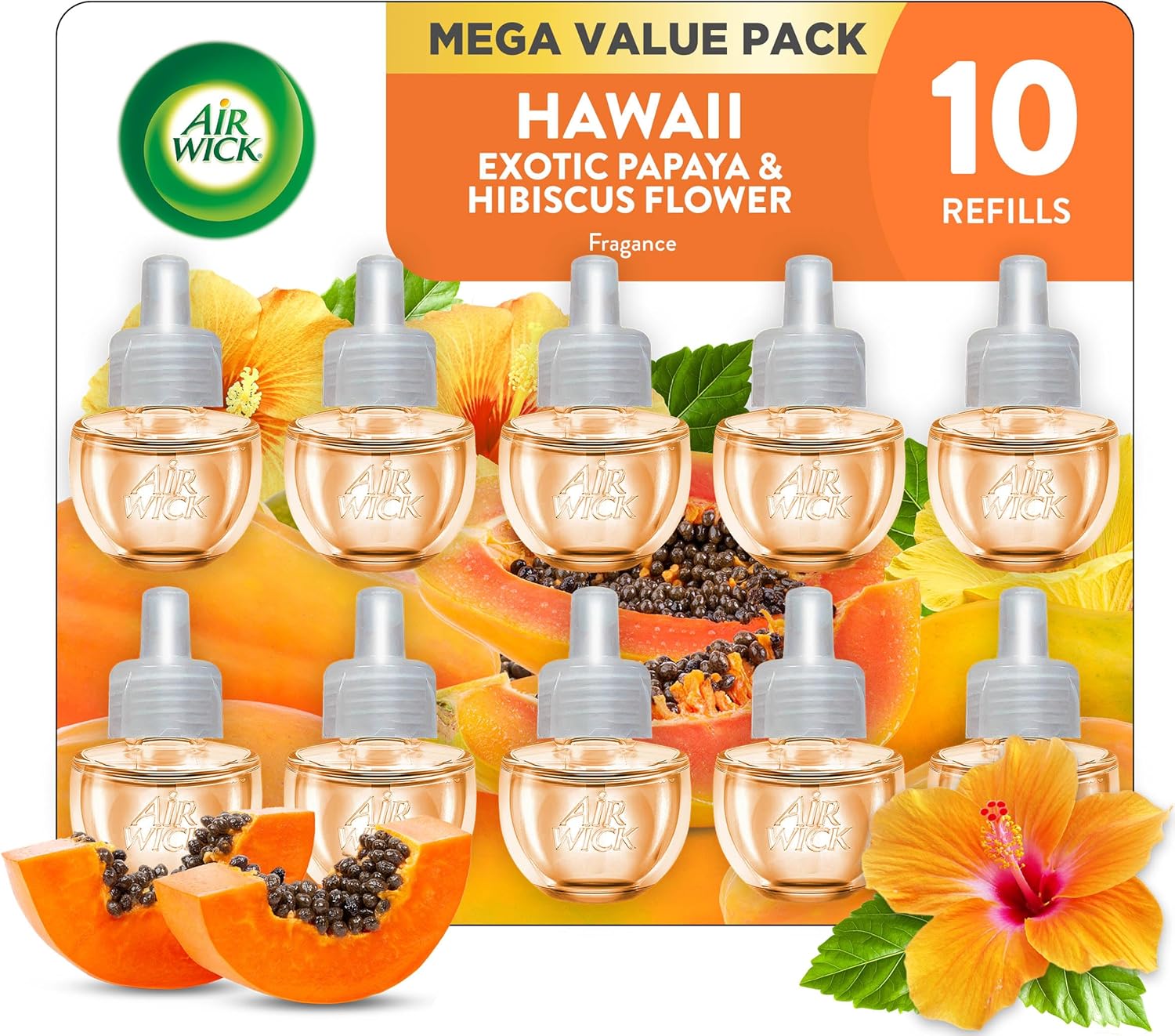 Air Wick Scented Oils 0+10 Hawaii Exotic Papaya & Hibiscus Flower