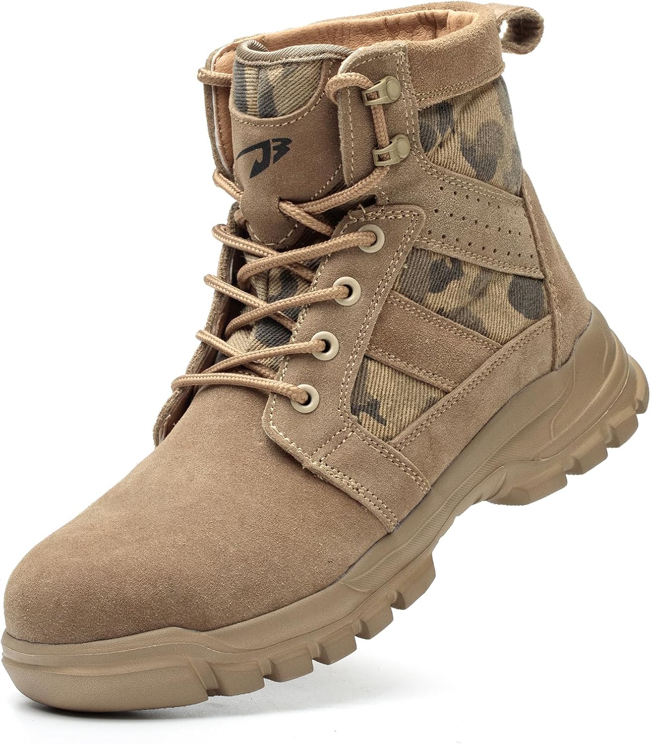 COOU Steel Toe Cap Boots Mens Womens Lightweight Puncture Proof Safety Shoes Industrial Construction Boots