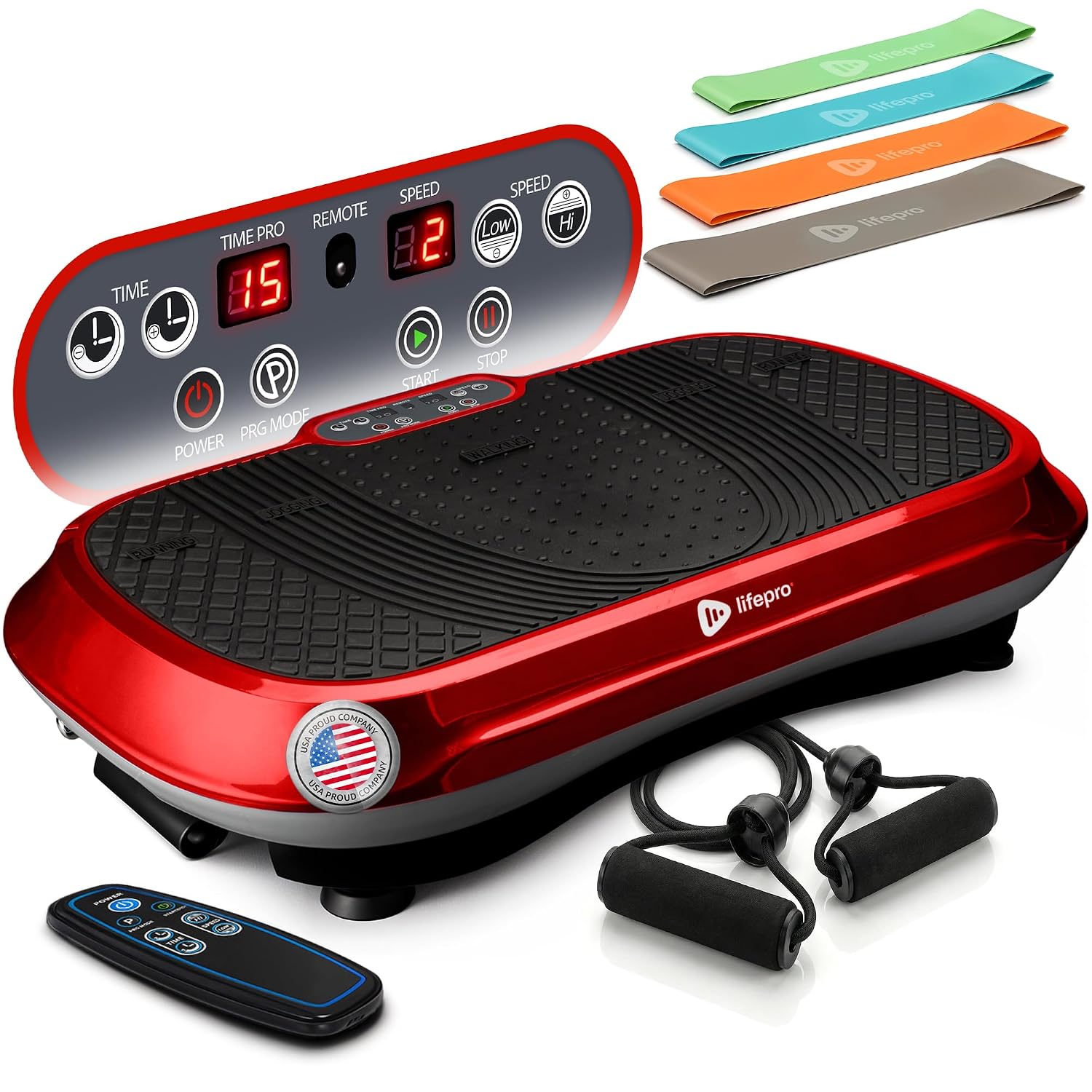 Lifepro Waver Vibration Plate Exercise Machine with 99 Speeds & 10 Presets