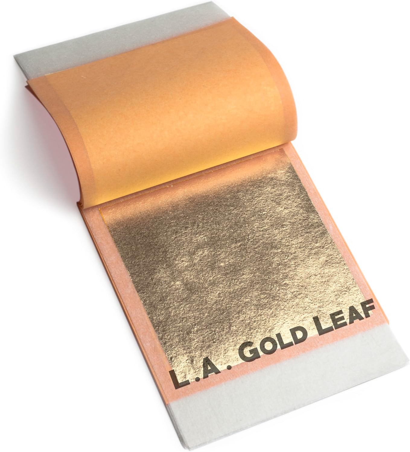 Genuine Gold Leaves (Loose) (21K Genuine Moon Gold Leaf, 1 Booklet (25 Sheets))
