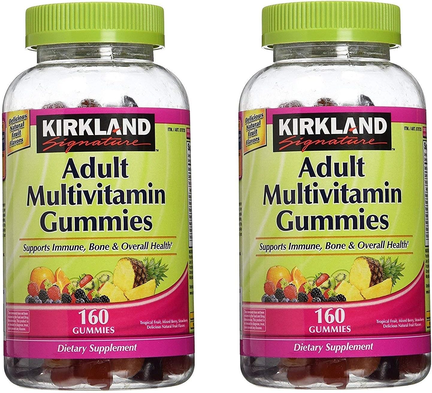 Kirkland Signature cBlWCe Adult Multi Gummies, 4 Pack (640 Count)