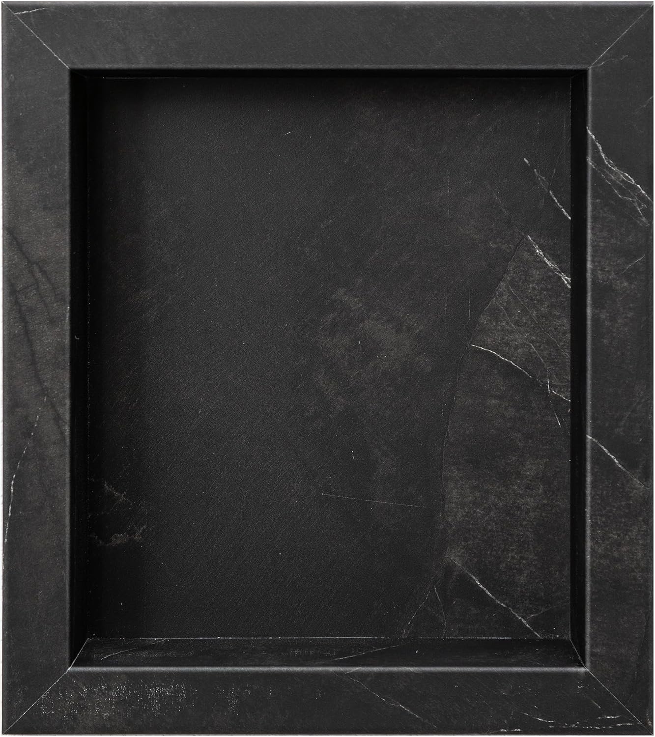 Palisade 17.5 in. x 15.5 in. Vinyl Waterproof Shower Niche Insert in Black Ice