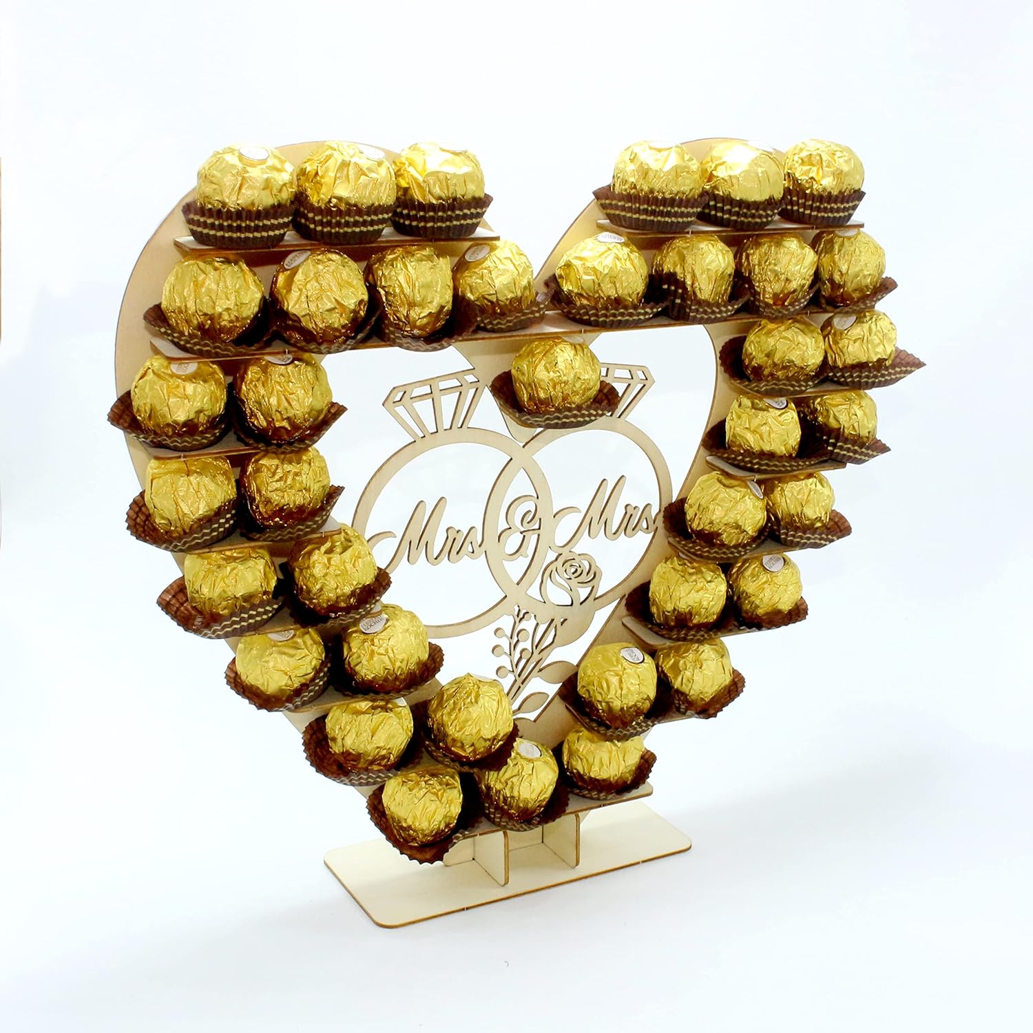 Skybook Rocher Ferrero Heart Display Stand, Centrepiece, Perfect for Parties, Weddings & Candy Bar (#3)