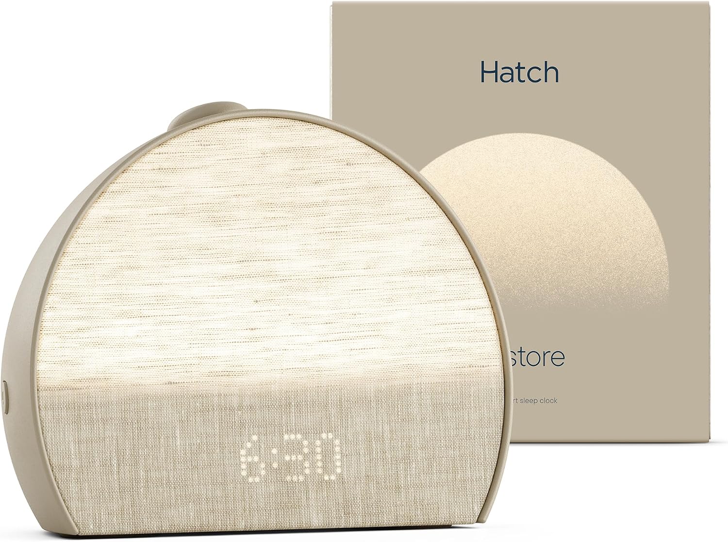Hatch Restore 3 | Science-Backed Sleep Audio, Circadian Lighting (Greige)