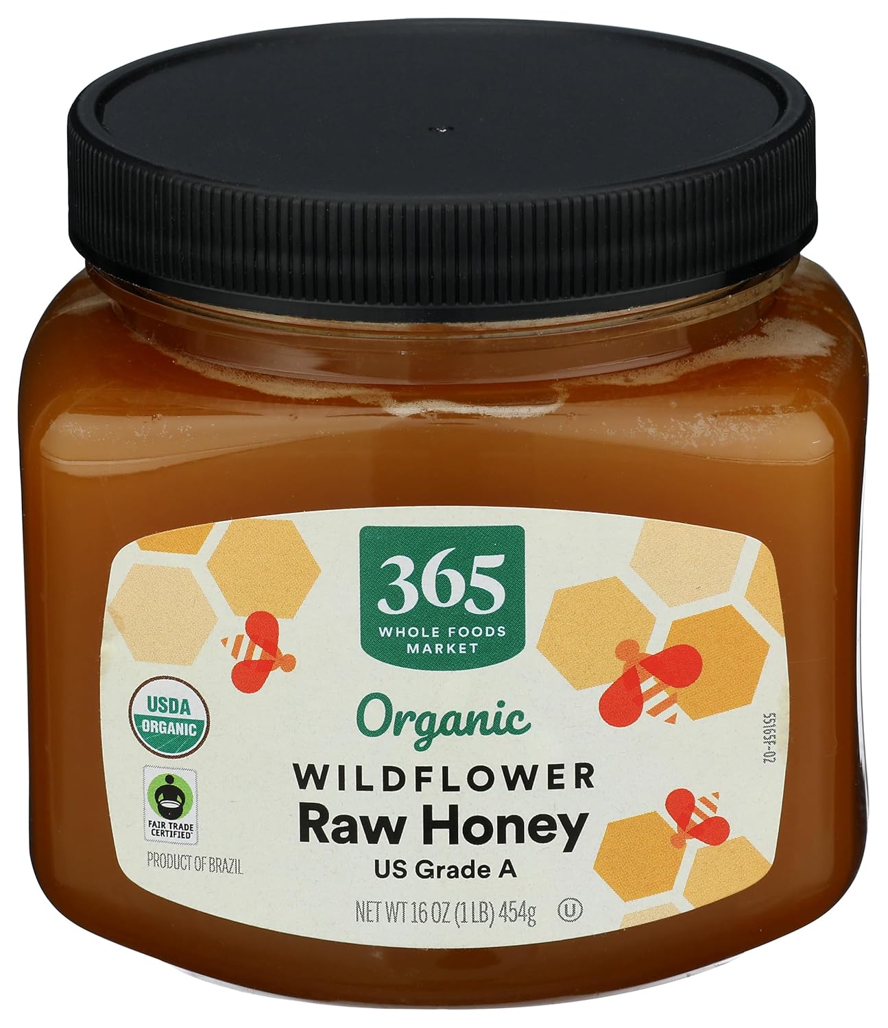 365 by Whole Foods Market, Organic Raw Mountain Forest Honey, 16 Ounce