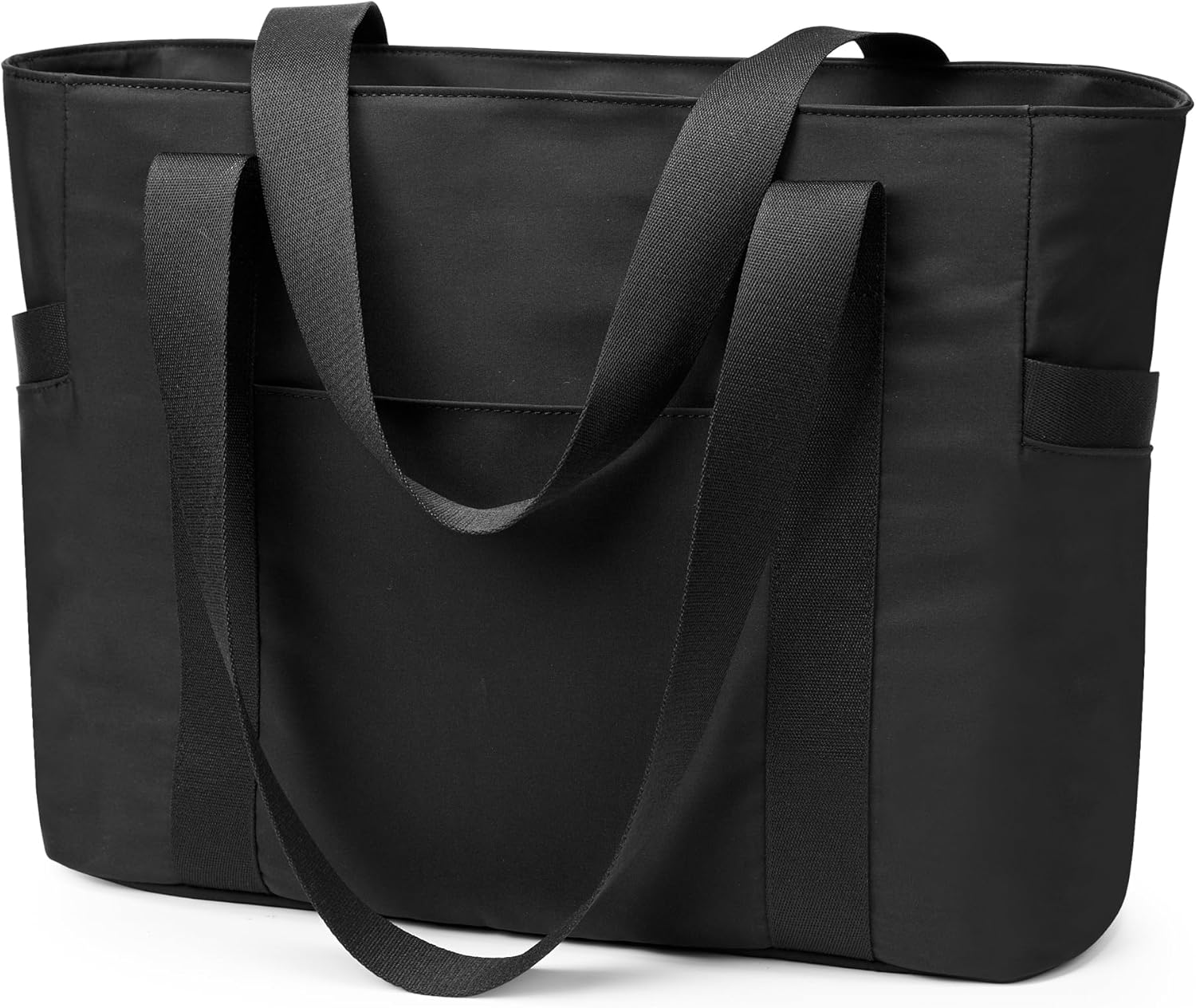 KALIDI Work Bags for Women, Large Tote Bag With Zippered, With 15.6In Laptop Compartments & Trolley Sleeve for Travel, Beach, Work, School, Gym