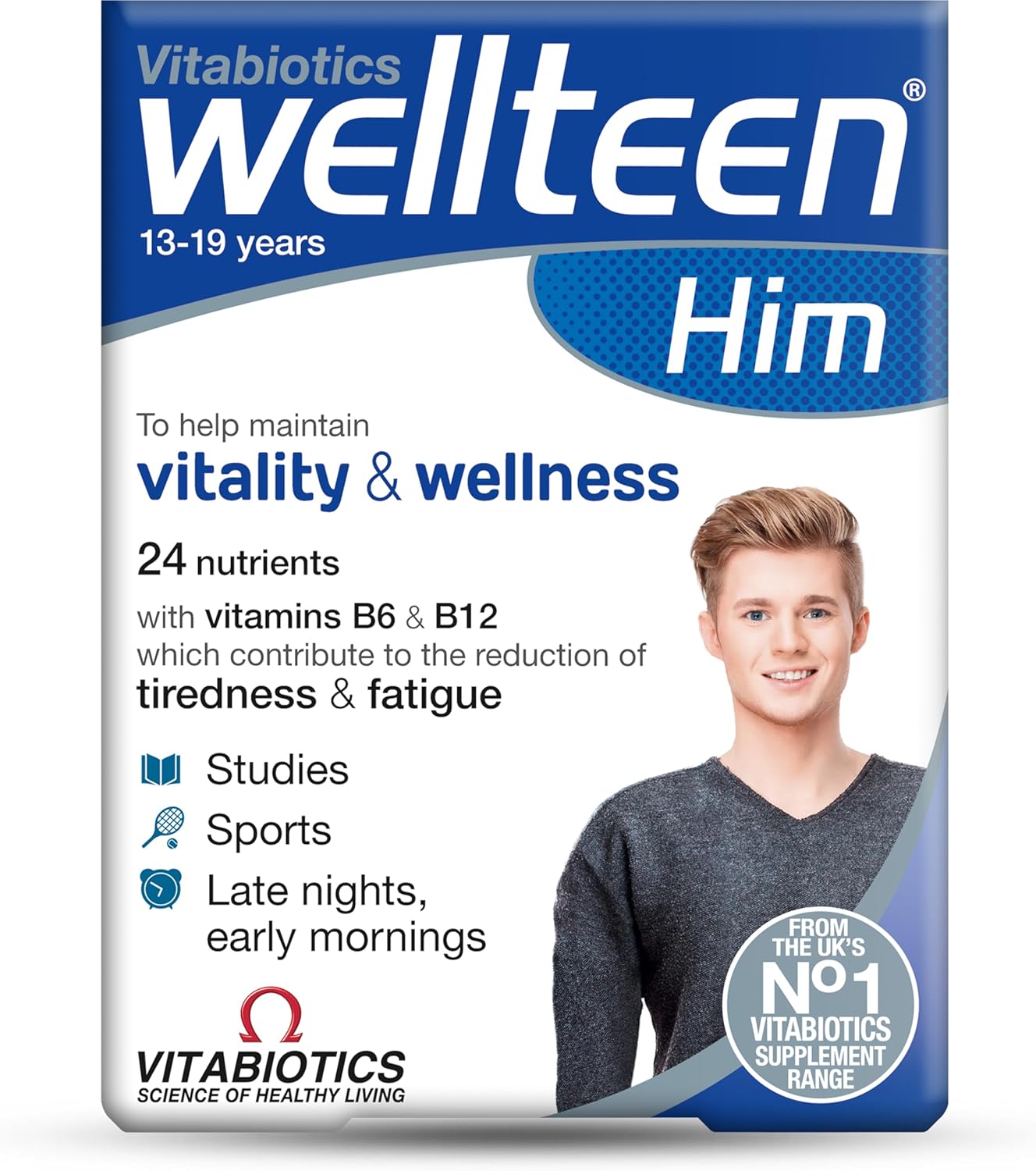 by Vitabiotics Him Tablets x 30