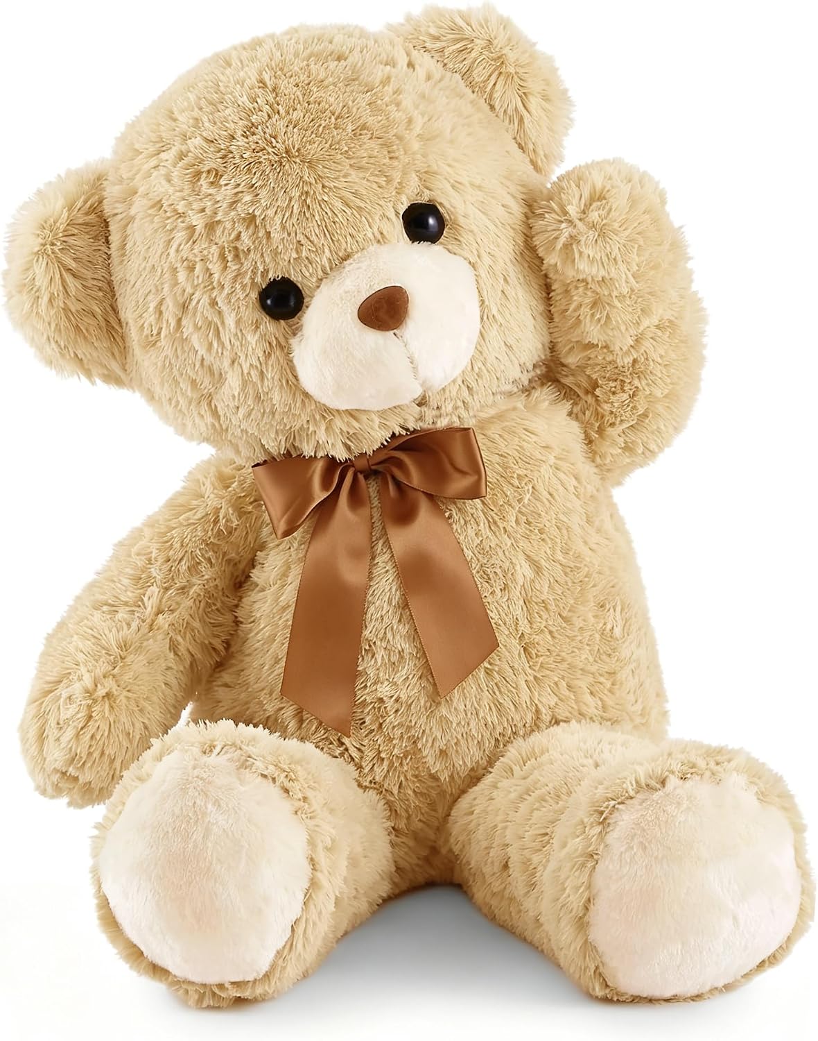YunNasi Big Teddy Bear Large Plush Soft Toy 90cm Light Brown
