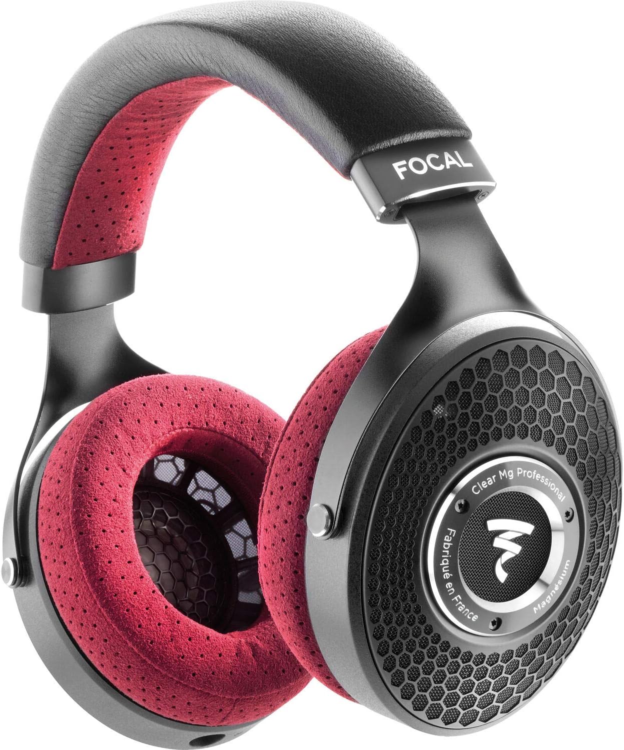 Focal Clear Pro MG Professional Open-Back Headphones with Memory Foam Earpads, Multiple Cables and Rigid Carrying Case