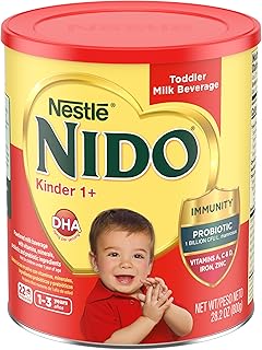 Nido NESTLE Kinder 1+ Powdered Milk Beverage 1.76 lb. Canister