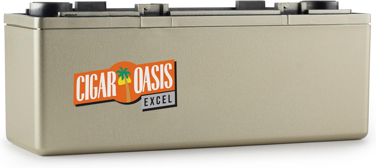 Cigar Oasis Excel Cigar Humidifier Replacement Cartridge - Easy Clip, Long-Lasting - Essential Electric Humidors for Cigars - Electric Humidifiers for Humidor & Cigar Humidor Accessories