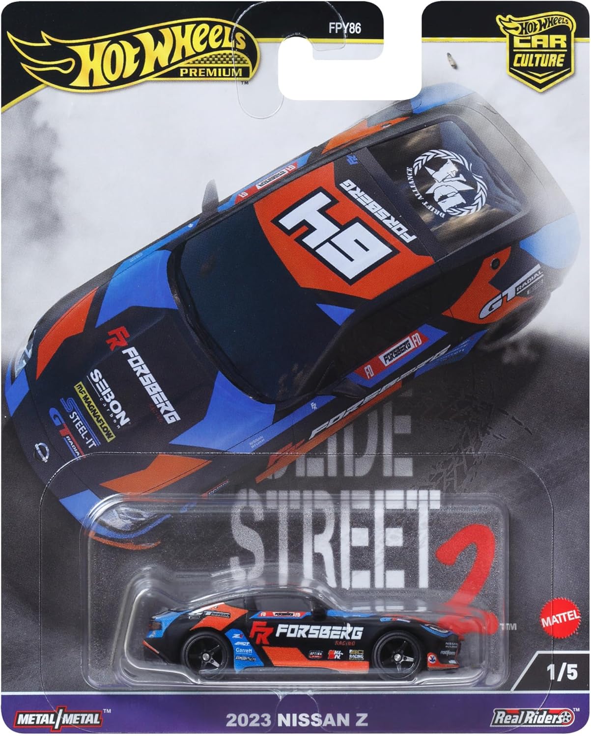 Hot Wheels Premium Nissan 400Z, Car Culture Circuit Legends Vehicles for Kids 3 Years Old & Up and Adult fans and Collectors, Premium Collection of Car Culture 1:64 Scale Vehicles, HKC86