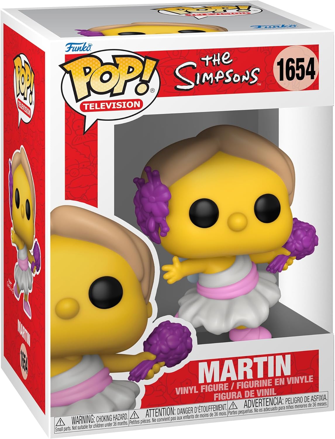 Funko POP! TV: Simpsons - Martin Prince As Calliope - the Simpsons - Collectable Vinyl Figure - Gift Idea - Official Merchandise - Toys for Kids & Adults - TV Fans - Model Figure for Collectors