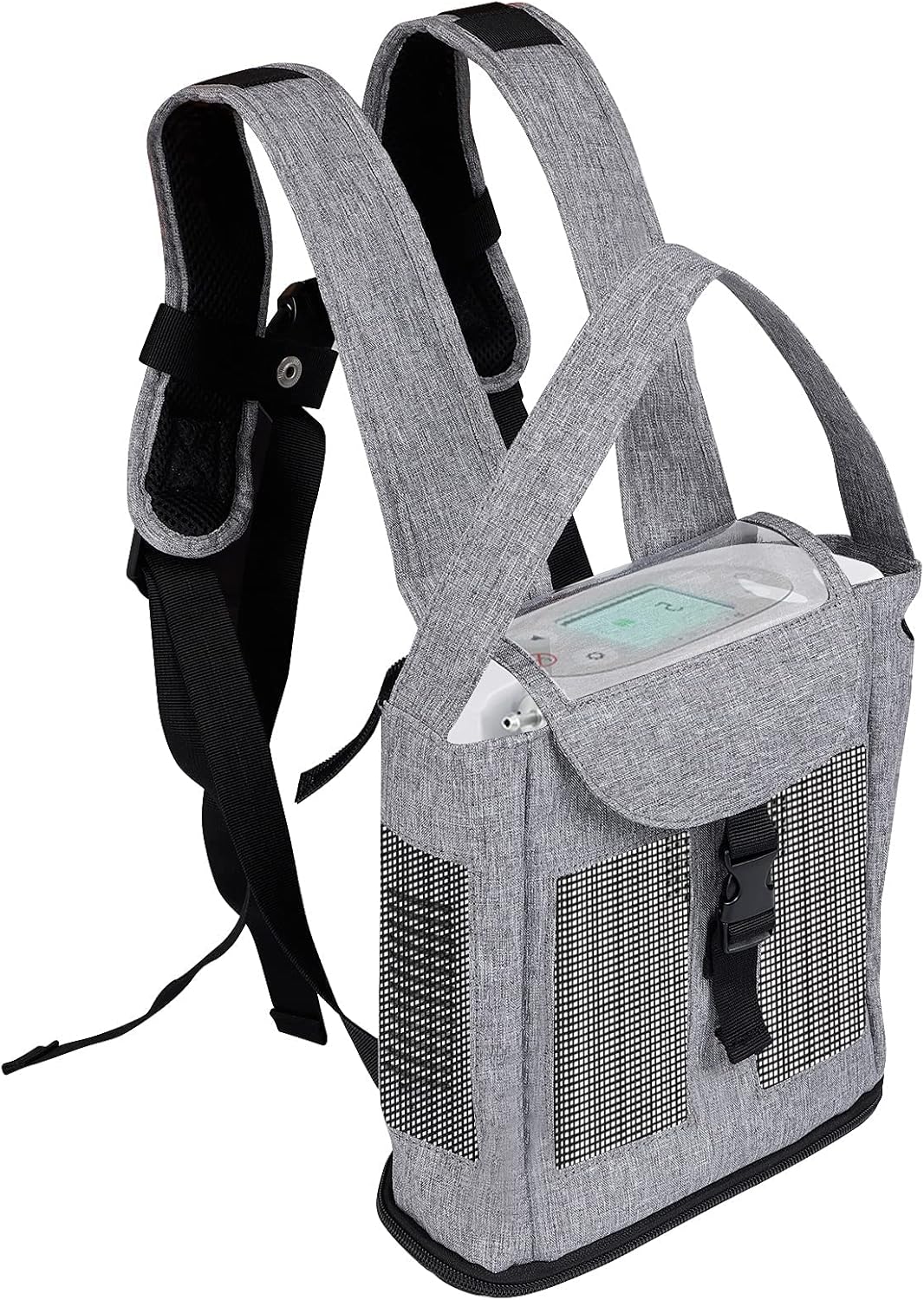 Portable Oxygen Concentrator Backpack Compatible with Inogen One G3 G5,Rove 6, Ultra Lightweight Oxygen Machine Carrying Mesh Bag for Travel Outdoor