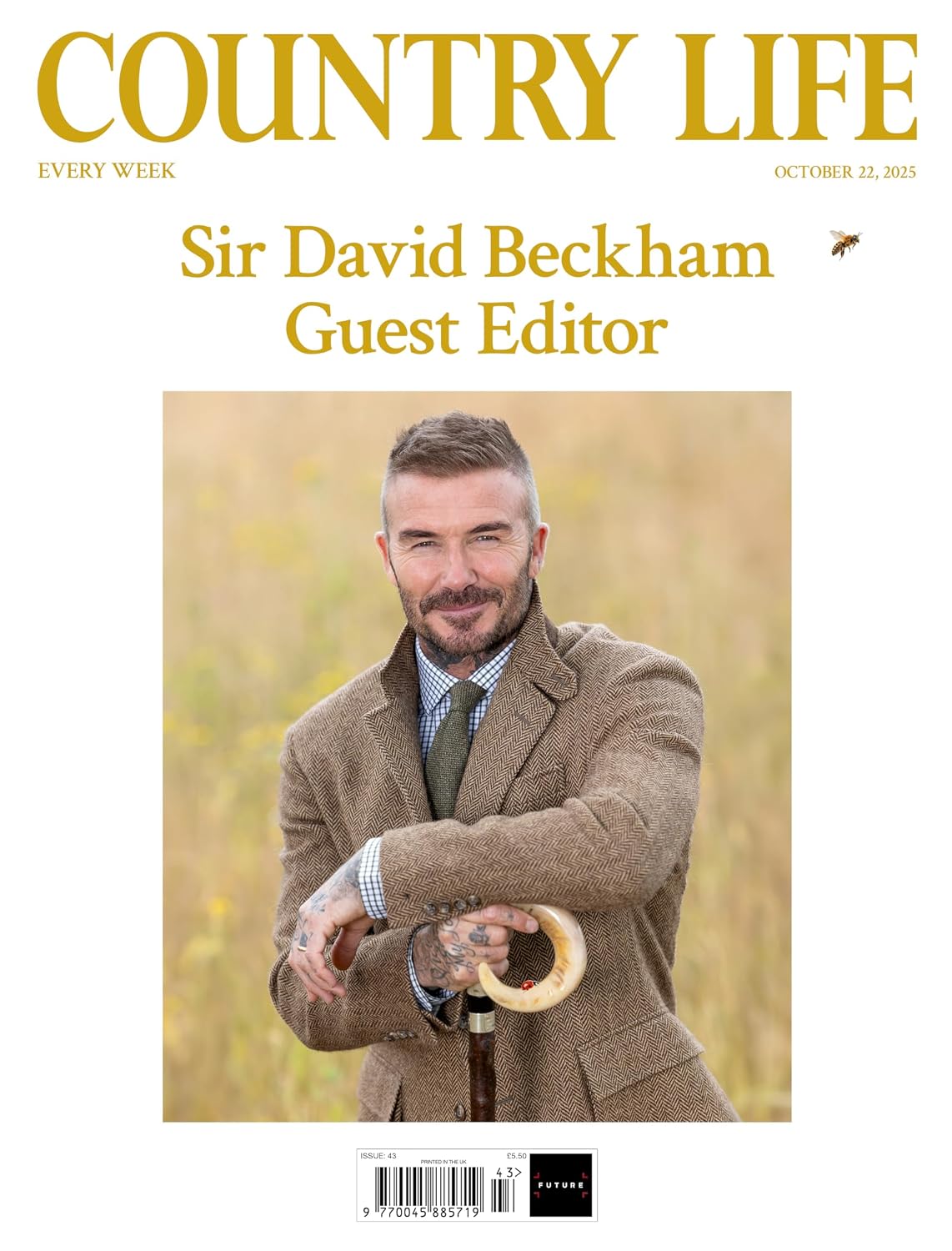 Country Life Magazine: Special Commemorative Edition - Guest Edited by Sir David Beckham