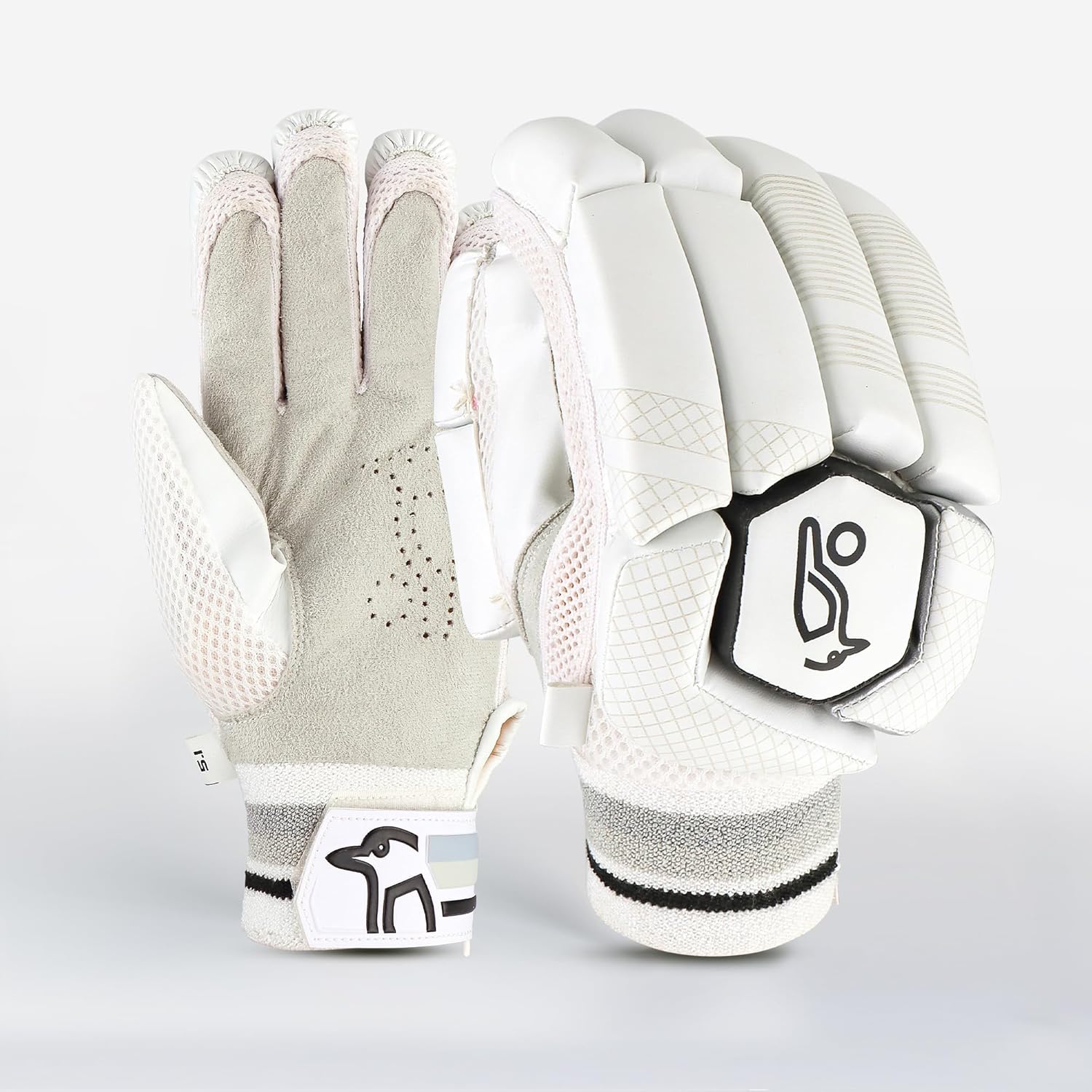 Kookaburra Ghost 5.1 Batting Gloves - Junior Right Hand, White