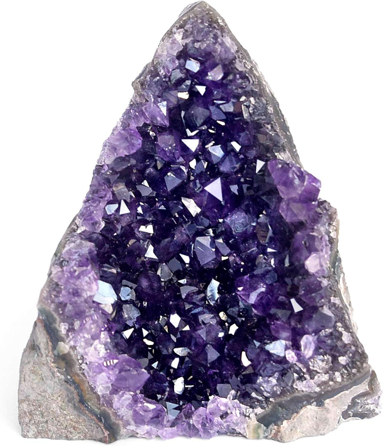Deep Purple Project Amethyst Crystal Rock 1/2 to 1 lb Raw Clusters from Uruguay Quartz Geode, 250 a 500 gr