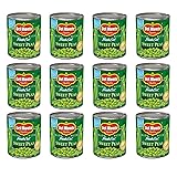 Del Monte FRESH CUT Sweet Peas, Canned Vegetables, 12 Pack, 8.5 oz Can