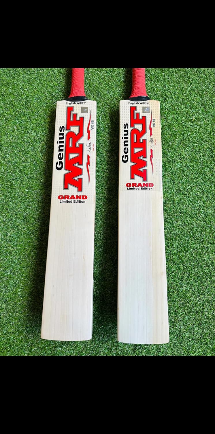 MRF Genius Limited Edition English Willow Cricket Bat Size SH