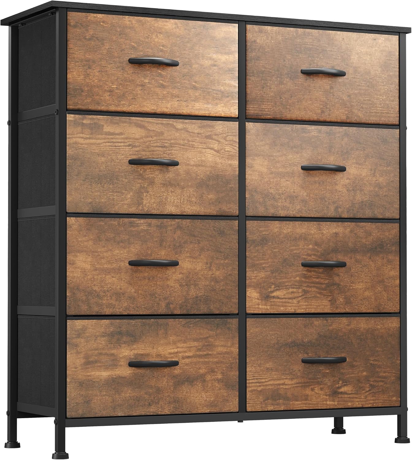 YITAHOME 8-Drawer Fabric Dresser, Furniture Storage Tower Cabinet, Organizer for Bedroom, Living Room, Hallway, Closet