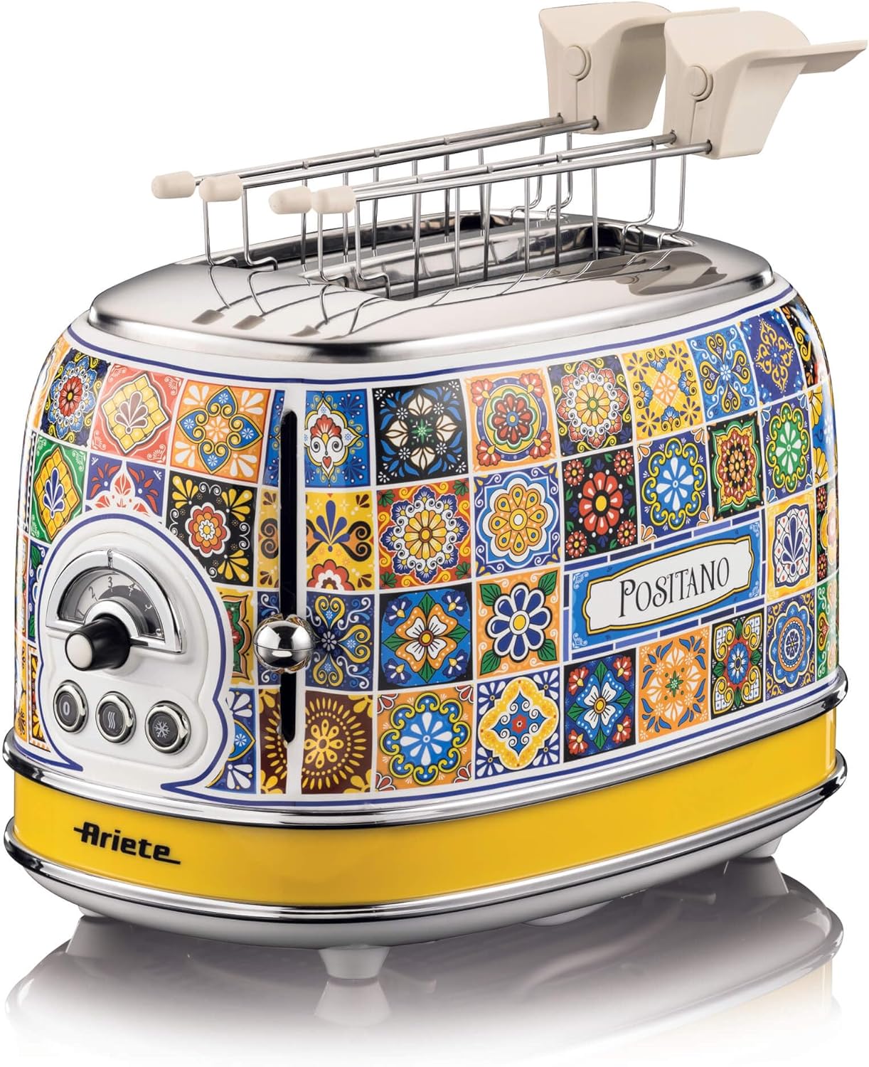 Ariete Toaster 8.1E+2 Watts 2.3E+2 Volts AC 6 Programs 6 Slots Pan