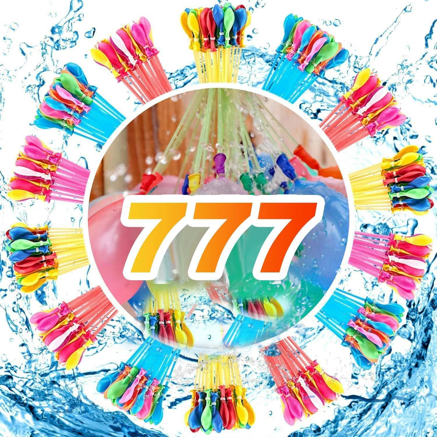 Summer Rapid-Filling Water Toys for Adults Balloons, Summer Splash Party Balloons Pool Toys