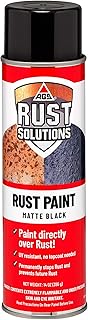 Rust Spray Paint, 14oz, Durable Matte Black Finish, Safe for All Surfaces, Eradicate Rust and Ensure Long-Lasting Protection Against Weather and Wear