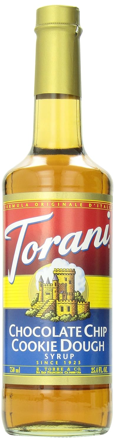 Torani Chocolate Chip Cookie Dough Syrup, 750 ml