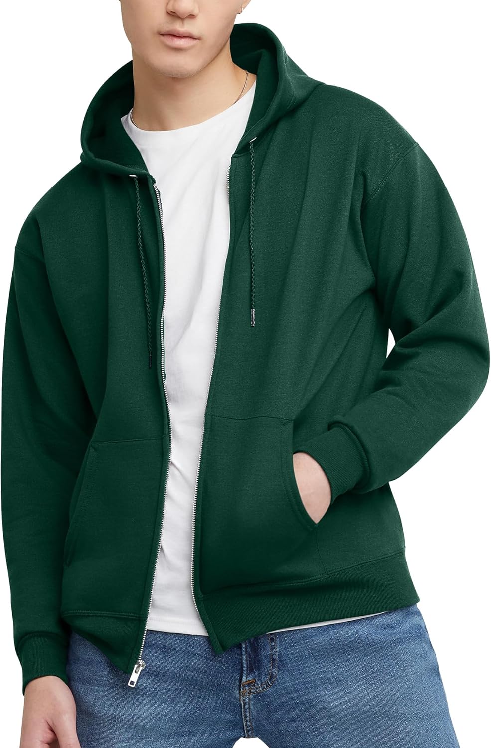 Hanes Men's Hooded Sweatshirt, Opaque